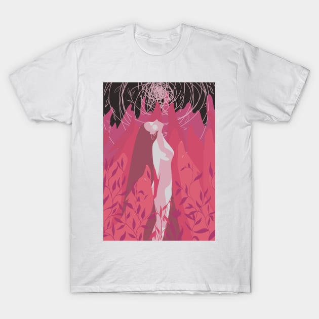 Woman who run with wolves T-Shirt by Yofka